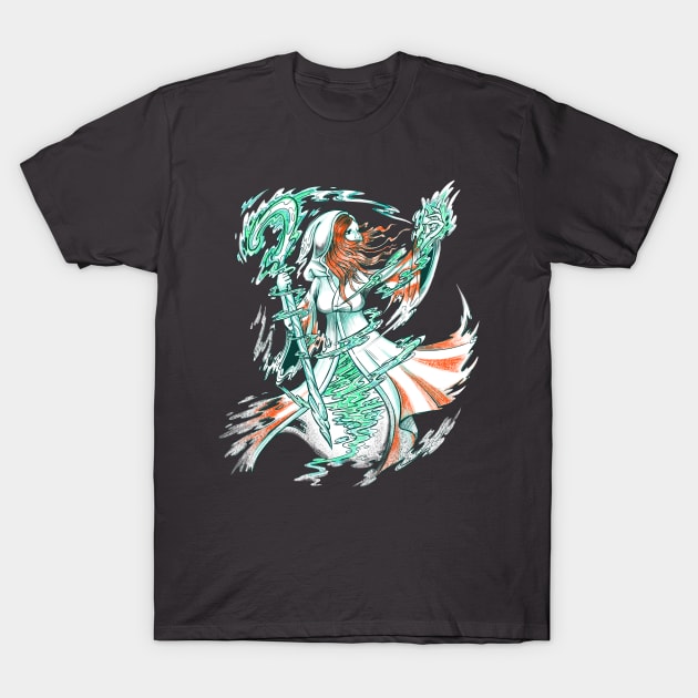 White Magic T-Shirt by stevenlefcourt